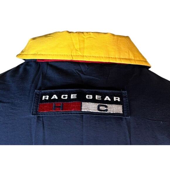 Vtg HC Sailing Jacket Mens L Color Block Racing Gear CHALLENGE NR 2104 Lined - Picture 9 of 13